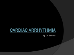 CARDIAC ARRHYTHMIAx