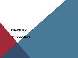 Chapter 20 Circulation