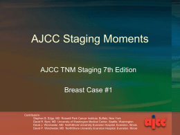 Staging Moments Breast Case 1