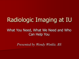 Radiologic Imaging at IU