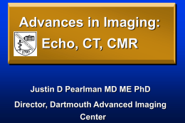 MRI Perfusion-Sensitive Imaging - Dartmouth