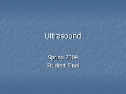 Ultrasound - El Camino College