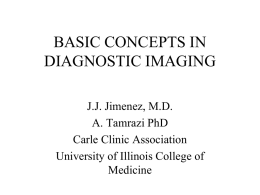 Concepts in Diagnostic Imaging
