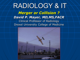 radiology & it - Villanova University