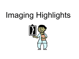 Imaging Highlights