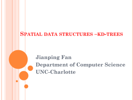 Spatial data structures