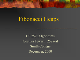 Fibonacci Heaps