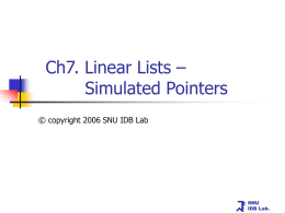 Simulated Pointers