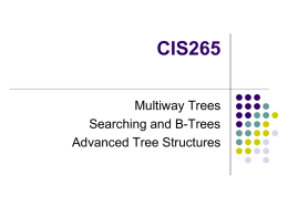 Multiway Trees