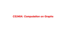 cs240a-graphsx - UCSB Computer Science