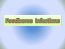 Foodborne Infections