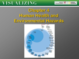 Chp. 4: “Risk Analysis, Environmental Health Hazards, and