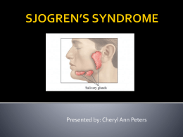 sjogren`s syndrome