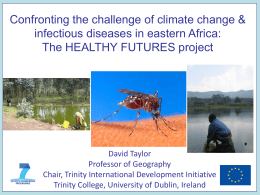 View the presentation delivered by David Taylor, School of Natural