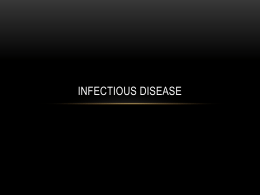 35.1 Infectious Disease