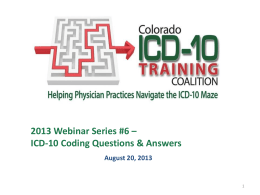 ICD-10-CM Diagnosis Codes