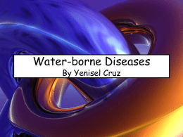 Water-borne Diseases - University of Miami
