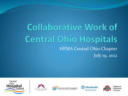 Collaborative Work of Central Ohio Hospitals