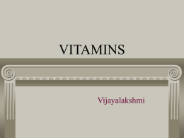 Vitaminler - mustafaaltinisik.org.uk