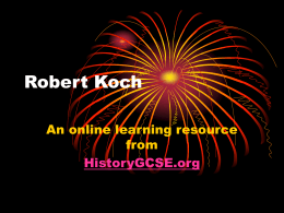 Robert Koch - Education Forum