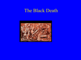 Unexpected Consequences: The Black Death
