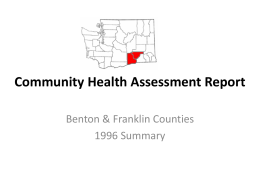 Community Health Assessment Report