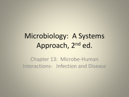 Microorganisms and Human Health and Disease