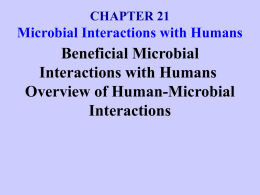 Microbial Interaction with Human