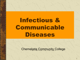 Infectious & Communicable Diseases