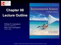 Chapter 8 Environmental health and toxicity