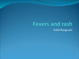 Fevers and Rash