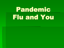 What is a Pandemic Flu? - Louisiana Department of Health and