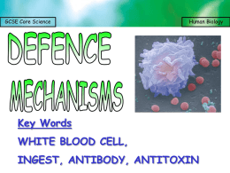 defence mechanisms - science