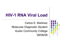 HIV-1 RNA Viral Load - Austin Community College