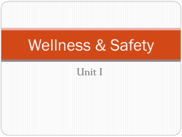 Wellness & Safety Powerpoint