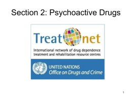 Section 2_ Psychoactive Drugs
