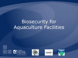 Biosecurity for Aquaculture Facilities
