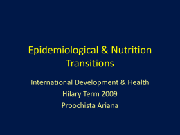 Epi and Nut Transitions