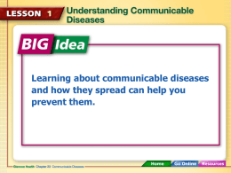 Understanding the Causes of Communicable