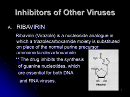 Antiviral Drugs Part 2