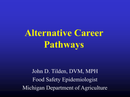 Alternative Career Pathways