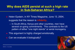 HIV prevalence