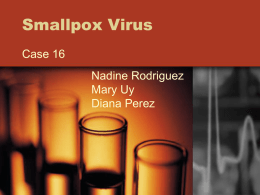Smallpox Virus - Cal State LA