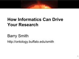 Smith_Lecture1 - Buffalo Ontology Site