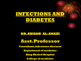 Infections in Diabetics