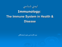 The Immune System in Health & Disease