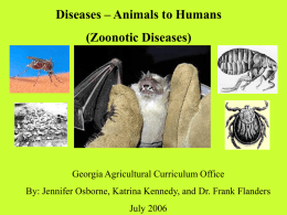IHS-6_Zoonotic Diseases - Animals to