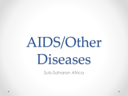 AIDS/Other Diseases