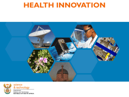 HEALTH INNOVATION Health Innovation