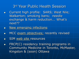 Ontario Health Protection and Promotion Act